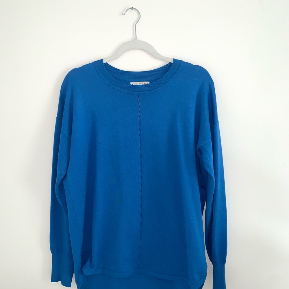 Max Studio Women's Royal Blue Sweater Size Medium